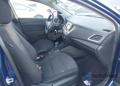 2022 Hyundai Accent Se из США, поврежденный, VIN 3KPC24A68NE186175